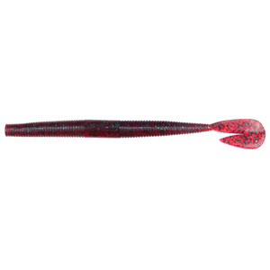 Bass Assassin RSB Worm - 7.25'' Redbug 8pk