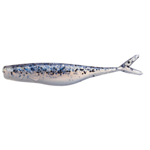 Bass Assassin SplitTail Shad - 5'' Crystal Shad 10pk