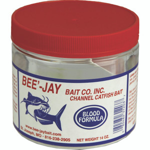 BeeJays Catfish Dough Bait - Blood 14oz