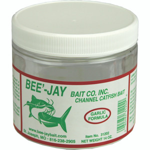 BeeJays Catfish Dough Bait - Garlic 14oz
