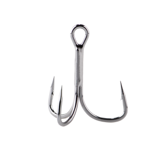 Berkley F19 EWG Treble Hook - #6 Black Nickel 8pk
