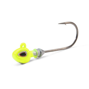 Berkley F19 Hybrid Jighead - 1/16oz #1 Chartreuse 4pk