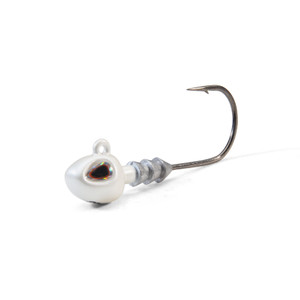 Berkley F19 Hybrid Jighead - 1/8oz 1/0 Pearl White 4pk