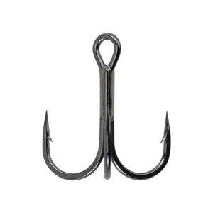 Berkley F19 Treble 1x Hook - #2 Black Nickel 6pk