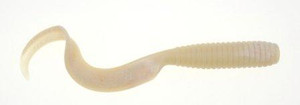 Berkley Gulp Saltwater Grub - 5'' White Glow 4pk