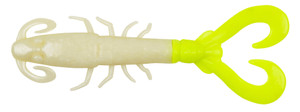 Berkley Gulp SW MantisShrimp - 3'' Pearl White/Cht 6pk