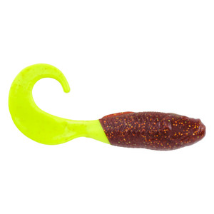 Berkley Gulp SW SwimMullet - 3'' Root Beer Gold/Cht 11pk