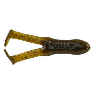 Berkley PB Beatn Paddle Frog - 3.9'' Green Pumpkin 5pk