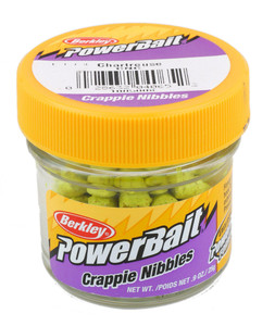 Berkley PB Crappie Nibbles - 0.9oz Chartreuse