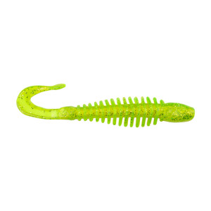 Berkley PB Curly Bones - 4'' Citrus Blast 8pk