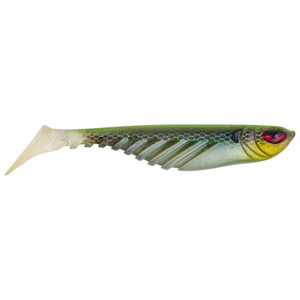 Berkley PB Ripple Shad - 3'' Green Ghost 10pk