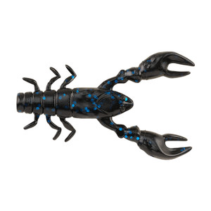 Berkley PB The Champ Craw - 2.5'' Black Blue Fleck 8pk
