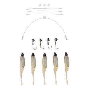 Berkley Triple MinnowRig Kit - 5'' Blue Liner 13pk