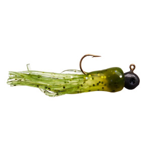 Betts Mini Tube Jig - 1/32oz Chartreuse Flake 3pk