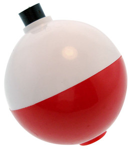 Betts Plastic Snap On - Unwgt - Round 1.5'' Red/Wht 50pk