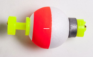 Betts Snap On - Weighted - Round 3/4'' Red/Wht 50pk