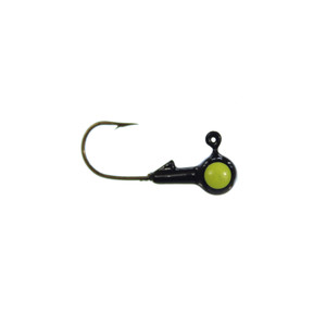 Big Bite Big Bite Jig - 1/16oz Blk/Cht Eye 10pk