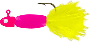 Big Bite Lindner PanfishSpcl - 1.5'' Pink/Cht Tail 5pk