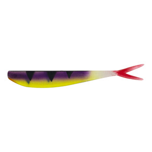 Big Bite Slim Minnow Painted - 4'' Purple Perch 6pk