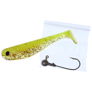 Big Joshy Minnow + Jighead - 3.25'' Slims Bait 5pk