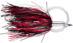 Billy Baits Min Trbo Slam-RR - Mono Rigged; Blk-Red/Red