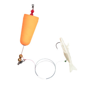 Blue Water Candy - Poppin' CorkRigged - 4'' Shrimp Pearl