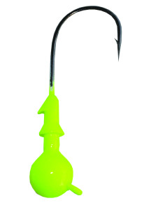 Blue Water Candy - X-Eyed Ball JH - 3/8oz Chartreuse 4pk