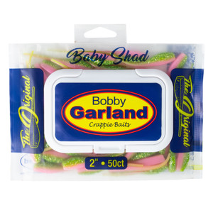 Bobby Garland Baby Shad - Bulk - 2'' Electric Chicken 50pk