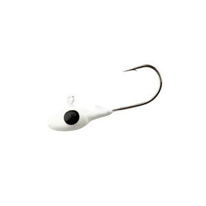 Bobby Garland Mo Glo Jig - 1/24oz 1.14'' Ghost Glo 10pk