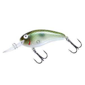 Bomber Deep Flat A - 3/8oz 2.5'' Grn Pearl Shad