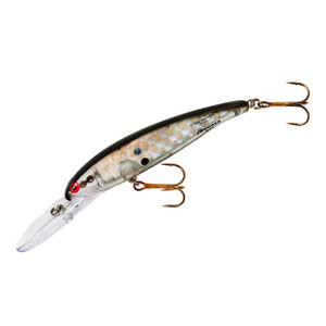 Bomber Deep Long 24A - 3/8oz 3.5'' SlvPrismBlkBack