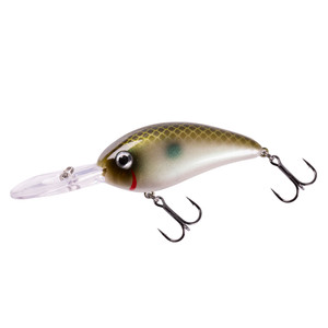 Bomber Fat Free Shad Jr - 5/8oz 2.5'' Grn Pearl Shad