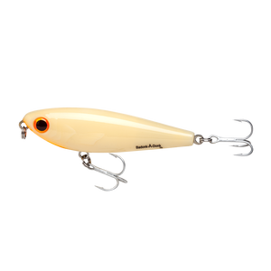 Bomber Saltwater Badonk Hi P - 3/4oz 4'' Bone/OrgThroat