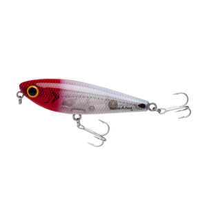 Bomber Saltwater Badonk Lo P - 1/2oz 3.5'' RedHdFlsh