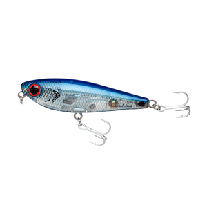 Bomber Saltwater Badonk Lo P - 1/2oz 3.5'' SlvFl/BlBack