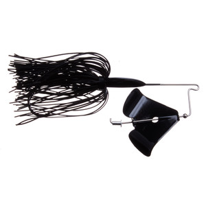 Boogerman Buzz Bait - 1/4oz Black; Black