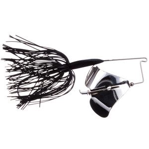 Boogerman Buzz Bait - 3/8oz Nickel; Black