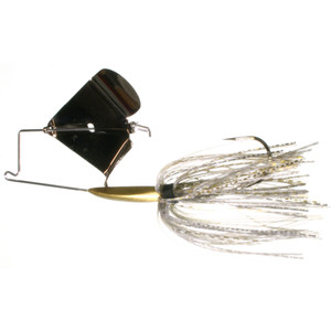 Boogerman Buzz Bait - 3/8oz Silver Shiner/Nickel