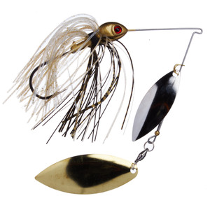 Boogerman Spinnerbait - 3/8oz Nickel; Gold
