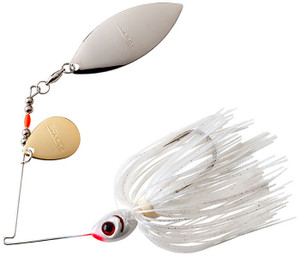 Booyah Blade Tandem - 3/8oz C/I PearlWht/StnSlvGlm