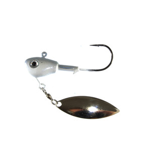 Buckeye Single Blade Su-Spin - 3/8oz Albino