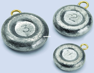 Bullet Weight Disc Sinker - 2oz 40pk