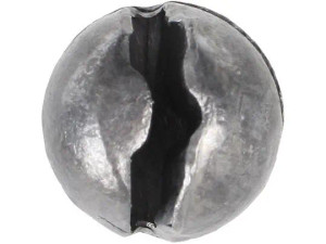 Bullet Weight Round SpltShot - 3/0 Unpainted 40pk
