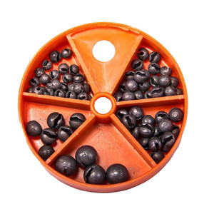 Bullet Weight Skillet Assort - Mini Split Shot 78pc