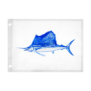 C&H Lures - Flag - 18'' x 12'' Sailfish
