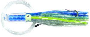 C&H Lures - Rattle Jet Lure -RR Mono - Mono Rigged; Blue/Silver