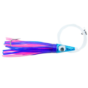 C&H Lures - Tuna Tango Lure-RR Mono - Mono Rigged; Blu/Pnk Skirt