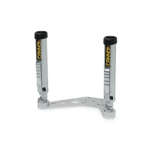 Cannon Rod Holder - Dual Mount Silver