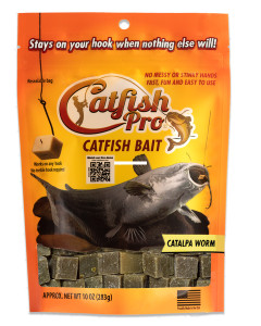 Catfish Pro - Catfish Bait - 10oz Catalpa Worm