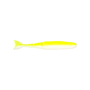 Chatterbait Chattershad - 3.5'' Chartreuse/White 5pk